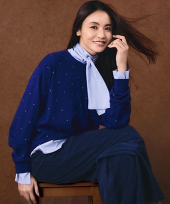 WEB＆一部店舗限定カラーあり／滝沢眞規子さん着用】クリスタル