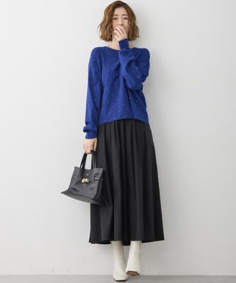 WEB＆一部店舗限定カラーあり／滝沢眞規子さん着用】クリスタル