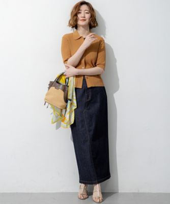 ❤️新品¥49500❤️オースチンリードSALE❣️棒タイのホログラム混リブニット❣️ ミックスカラーVネックニット(FREE CAMEL): : ウィメンズ｜PUBLIC