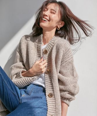 チャンキー ニットアウター（KRWSNW0463） | 23区 S (Women