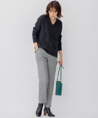 【ＷＥＢ限定】カシミヤブレンドバルキー　Ｖネック　ニット（ＫＲＷＳＮＷ０５６４）