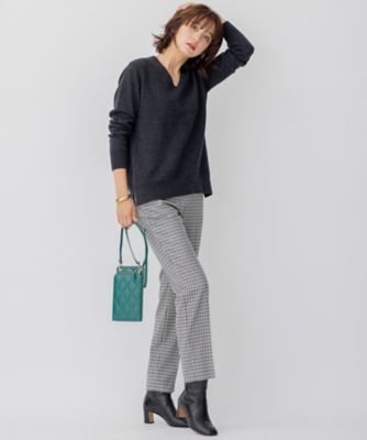 【ＷＥＢ限定】カシミヤブレンドバルキー　Ｖネック　ニット（ＫＲＷＳＮＷ０５６４）