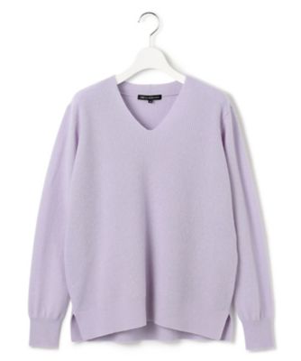 【ＷＥＢ限定】カシミヤブレンドバルキー　Ｖネック　ニット（ＫＲＷＳＮＷ０５６４）
