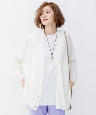 ＜23区 S (Women/小さいサイズ)＞リネンコード　カーディガン（ＫＲＷＳＳＭ０３５８）