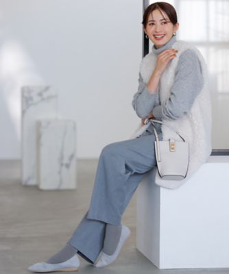 【試着のみ未使用】COTTO♡コトゥー　激可愛♡ビジュータートルニット　カシミヤ 試着のみ未使用】COTTO♡コトゥー 激可愛♡ビジュータートルニット