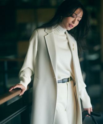 ＜23区 S (Women/小さいサイズ)＞【杏さん着用／洗える】ウールカシミヤ　ハイネック　ニット（ＫＲＷＳＳＷ０５５１）