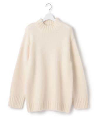 ベビーアルパカ ビッグシルエット ニット（KRWSSW0560