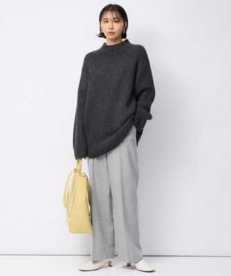 ベビーアルパカ ビッグシルエット ニット（KRWSSW0560