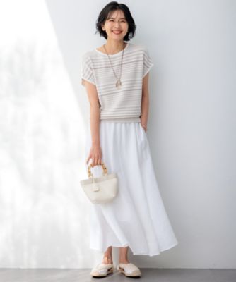 miyua様 23区 コットンアセテート バックボタン ニット 38 新品 miyua様 23区 コットンアセテート バックボタン ニット 38 新品
