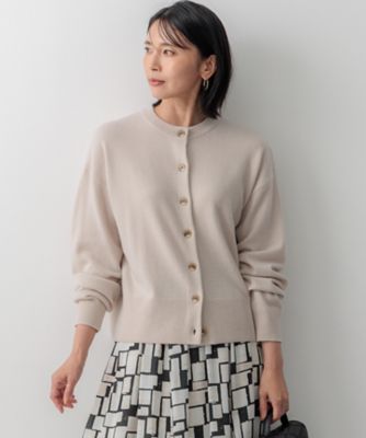 Oggi12月号掲載／洗える】ピュアカシミヤ ニット