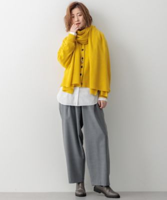 Oggi12月号掲載／洗える】ピュアカシミヤ ニット