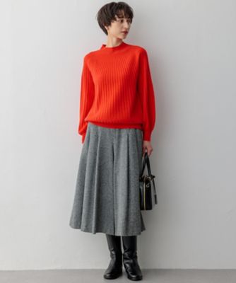 セミウーステッド モックネック ニット（KRWWCW0555） | 23
