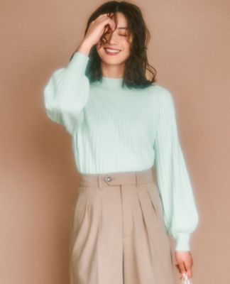 セミウーステッド モックネック ニット（KRWWCW0555） | 23