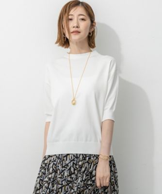 洗える】レーヨンポリエステルストレッチ ドルマン ニット