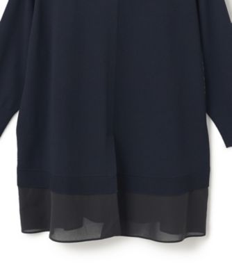【洗える】レーヨンポリエステルストレッチ　シャツコンビ　ニット（ＫＲＷＷＧＭ０４５２）