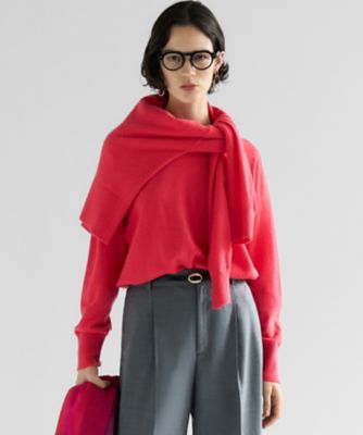 見上愛さん着用／Oggi・STORY掲載】ピュアカシミヤ クルー