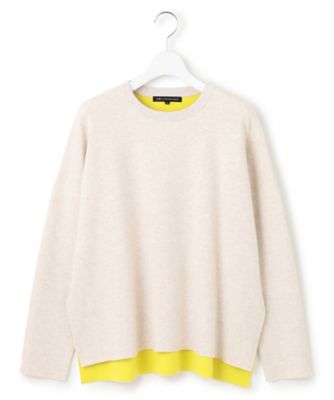 y's ワイズ ダブルフェイスニットプルオーバー y's ワイズ ダブルフェイスニットプルオーバー