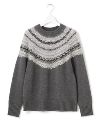 【ＣＬＡＳＳＹ．１２月号掲載】フェアアイル　ニット（ＫＲＷＷＮＷ０５６１）