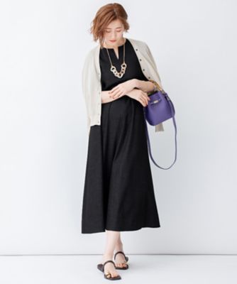 洗える】シアーコットンナイロン Vネック カーディガン