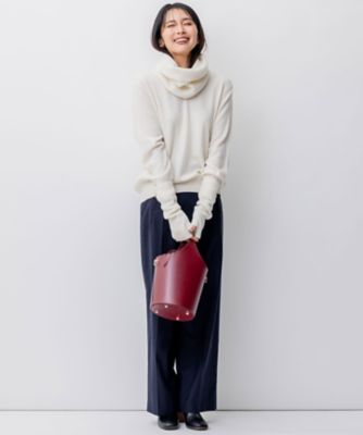 洗える】ピュアカシミヤ Vネック ニット（KRWWSW0451