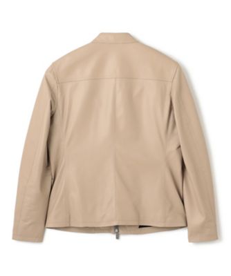 ライトラムナッパ レザー シングルライダース