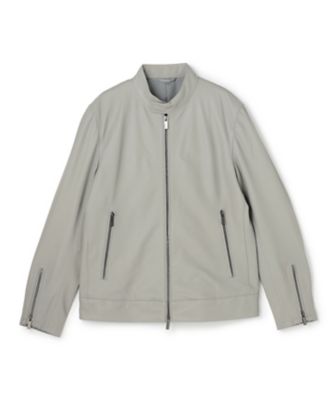 ライトラムナッパレザー シングルライダース（LWJHLW0301