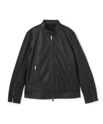 ライトラムナッパレザー シングルライダース（LWJHLW0301