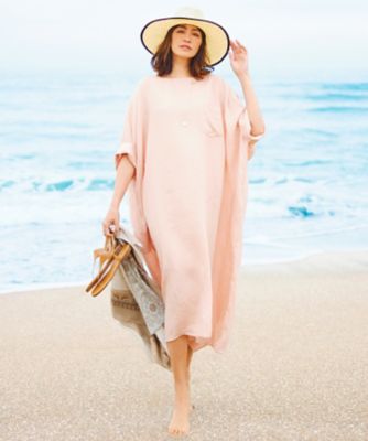 【一部店舗限定】ＬＩＢＥＣＯ　オーバーサイズ　ワンピース（ＯＰ２７ＩＭ０８５３）