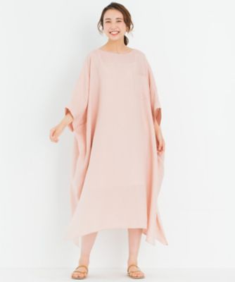 【一部店舗限定】ＬＩＢＥＣＯ　オーバーサイズ　ワンピース（ＯＰ２７ＩＭ０８５３）