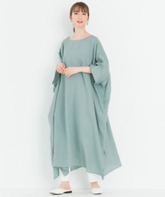 【一部店舗限定】ＬＩＢＥＣＯ　オーバーサイズ　ワンピース（ＯＰ２７ＩＭ０８５３）