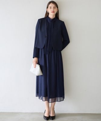 APPLAUDIR】シアードットフロッキー ドレス