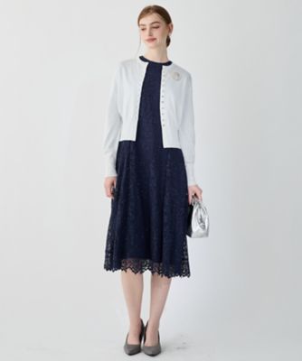 APPLAUDIR】スパンコールレース ドレス