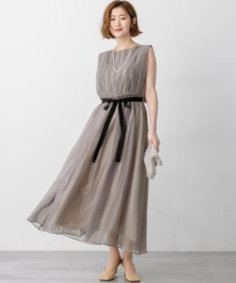 トレス・デセオス~3つのお願い 結婚式・お呼ばれ対応セットアップ風デザインフリルスリーブ