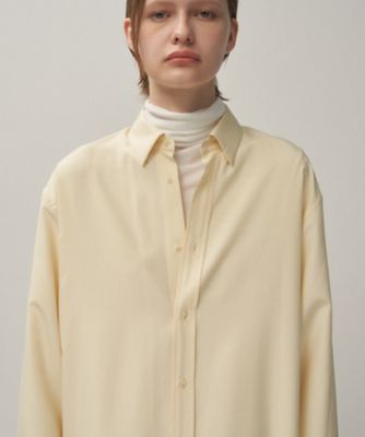 SILK SUEDE ｜ ボタンダウンシャツドレス