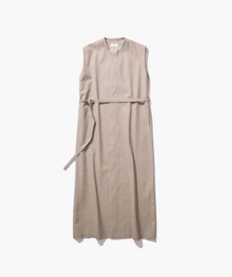 WOOL SILK TWILL ｜ ジレドレス（OPAGLM0107