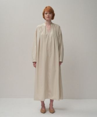 NATURAL DYED COTTON LAWN ｜ タックロング