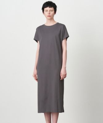 ＜ATON (Women/Men)＞ＳＵＶＩＮ　６０／２　｜　キャップスリーブワンピース（ＯＰＡＧＳＷ００１７）