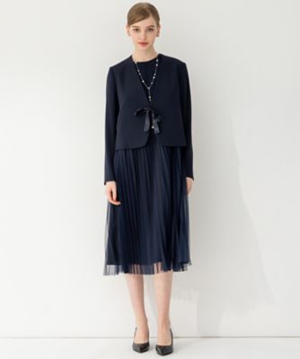 APPLAUDIR】チュールプリーツ ドレス（OPAPCM0744