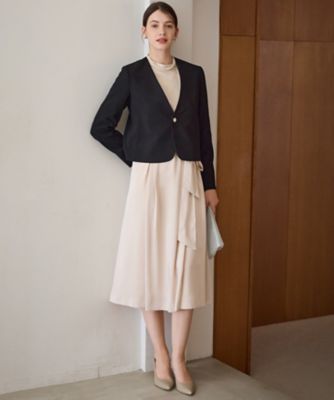 【新品タグ付き】✨23区✨アプロディール　レースコンビ ドレス　定価3.9万円 APPLAUDIR】レースコンビ ドレス / 23区 | ファッション通販