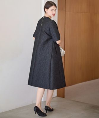 APPLAUDIR】フラワージャカード ドレス