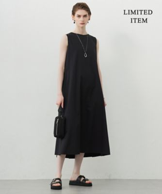 WEB限定・洗える】サマーフレア ノースリーブワンピース