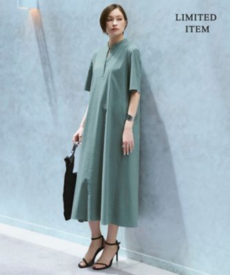 WEB限定・丈が選べる】ナチュラルストレッチタフタ 5分袖