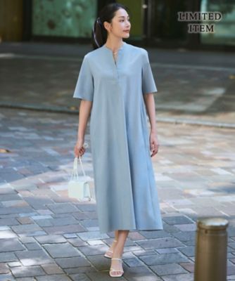 WEB限定・丈が選べる】ナチュラルストレッチタフタ 5分袖