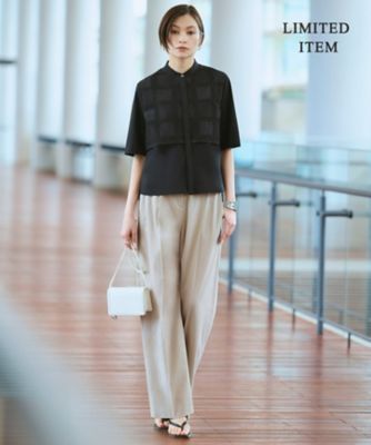 WEB限定・2WAY】ナチュラルストレッチタフタ オールインワン
