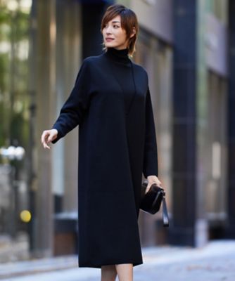 WEB限定カラーあり】ウールブレンドスムース レイヤード  