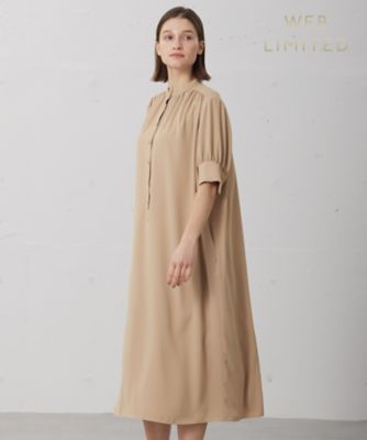 専用BEIGE, ベイジ 38号　ギャザーワンピース　SIMEON WEB限定】SIMEON ／ ギャザーワンピース