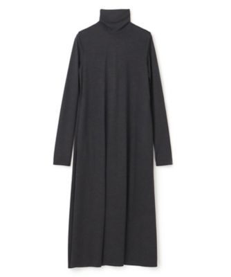 洗える】CALDANA ／ タートルネックロングドレス