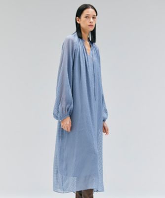 タグ付き ケイミー 光沢シルクタッチ　カシュクールワンピース 9 タグ付き ケイミー 光沢シルクタッチ カシュクールワンピース 9
