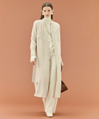 人気 ベイジ BEIGE. 洗える ワンピース グレー ベルト付 トリアセテート 人気 ベイジ BEIGE. 洗える ワンピース グレー ベルト付