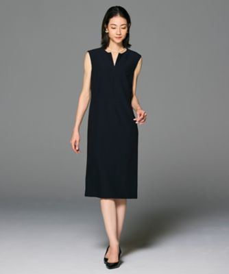 【美品】ベイジ 洗える Iラインワンピース LUIZA 2024SS 美品】ベイジ 洗える Iラインワンピース LUIZA 2024SS BEIGE，(ベイジ